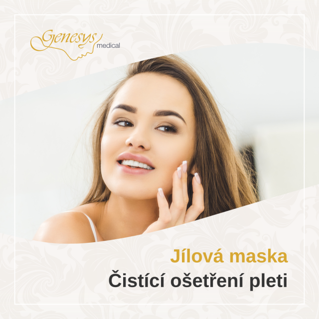 Jílová maska - čistící ošetření pleti